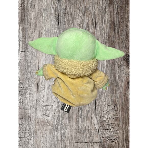 Star Wars Mandalorian The Child Grogu Baby Yoda 9" Plush Toy EUC Mattel - Picture 2 of 4